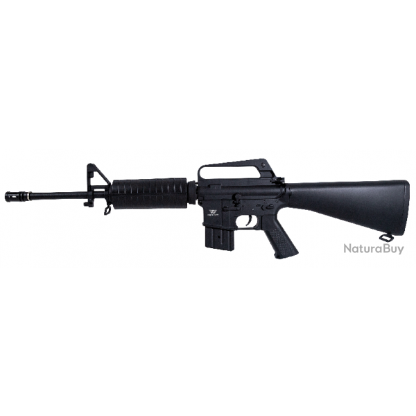M16A1 Carbine Model 653 AEG - Version Mtal / Noir - Jing Gong
