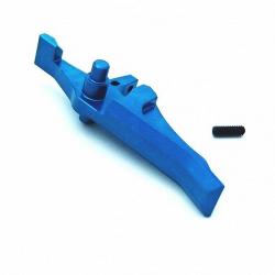 Queue de détente Speed - Aluminium CNC / Bleu - JeffTron