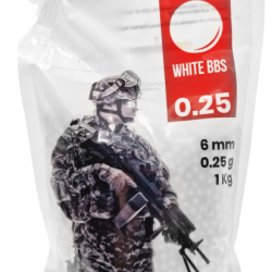 Sac de billes 0,25g - 4000 BBs / Blanc - Swiss Arms