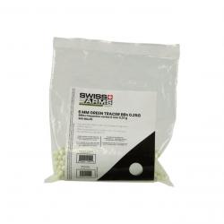 Sachet de billes traçantes 0,25g - 500 BBs / Vert - Swiss Arms