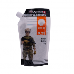 Sac de billes 0,23g - 4350 BBs / Blanc - Swiss Arms