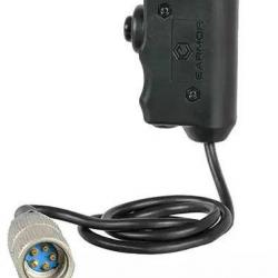 PTT M52 - 6 Pins / Noir - Earmor