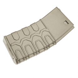 Chargeur Hi-Cap 300 BBs pour M4 AEG - Tan - ICS