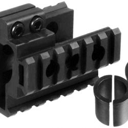 Triple rail pour front sight pour M4 - noir - UTG