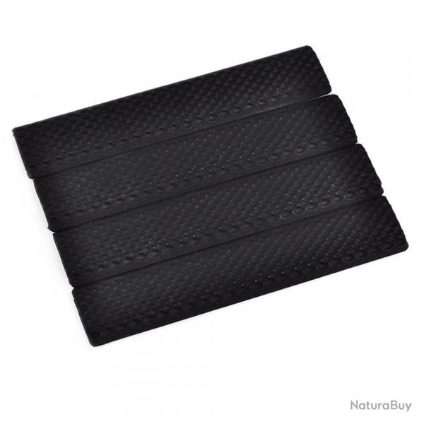 Set de caches-rail pour KeyMod - Gomme / Noir - MP