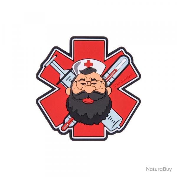 Patch Beardman MEDIC - PVC / Rouge - Helikon