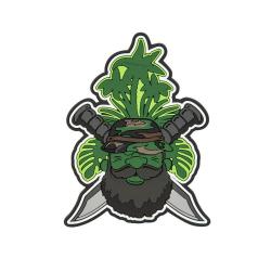 Patch Beardman PATROL - PVC / Olive Green - Helikon