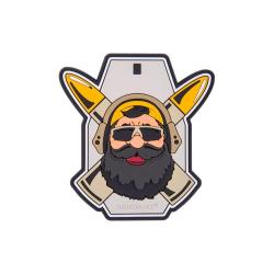 Patch Beardman Range - PVC / Gris - Helikon