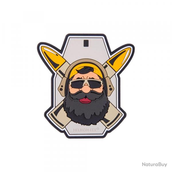 Patch Beardman Range - PVC / Gris - Helikon