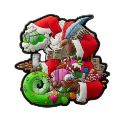 Patch Chameleon Christmas - Rouge / Vert - Helikon
