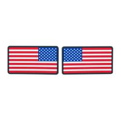 Patch USA Large Flag (set - 2pcs.) - PVC / True Colors - Helikon