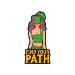 Patch Find Your Path - PVC / Olive Green - Helikon