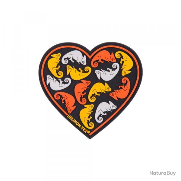 Patch Heart - PVC / Noir - Helikon
