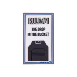 Patch Rule#1 - PVC / Blanc - Helikon