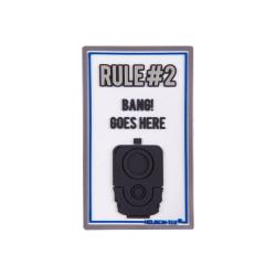 Patch Rule#2 - PVC / Blanc - Helikon