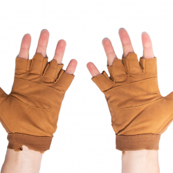 Gants 1/2 Duty Mechanic - Taille M / Coyote Brown - Pentagon