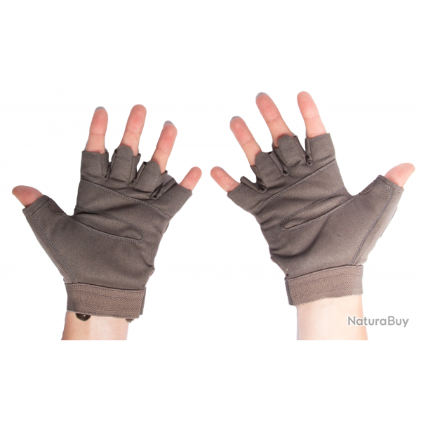 Gants 1/2 Duty Mechanic - Taille M / Wolf Grey - Pentagon
