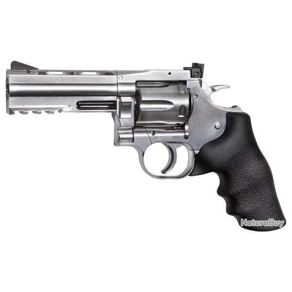 Dan Wesson 715 4" CO2 - Silver - ASG/Wingun