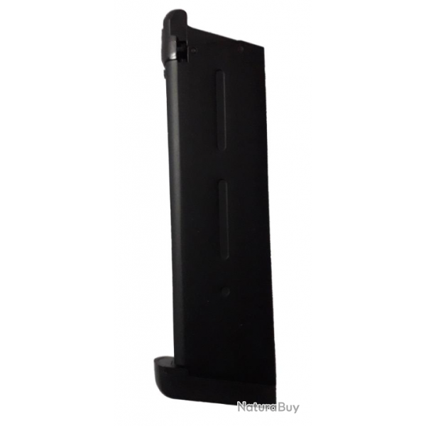 Chargeur gaz 22 BBs pour 1911 Raven GBB - Noir - Nuprol