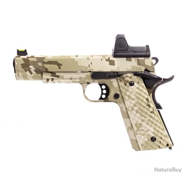 Raven 1911 MEU GBB avec BDS - Digital Desert - Nuprol