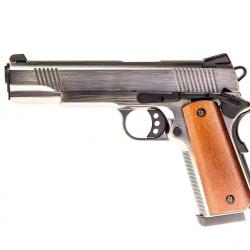 Raven 1911 MEU GBB - Stainless & Bois véritable - Nuprol