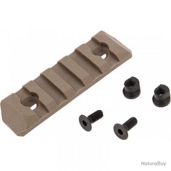 Rail 5 Slots pour KeyMod - Dark Earth - PTS