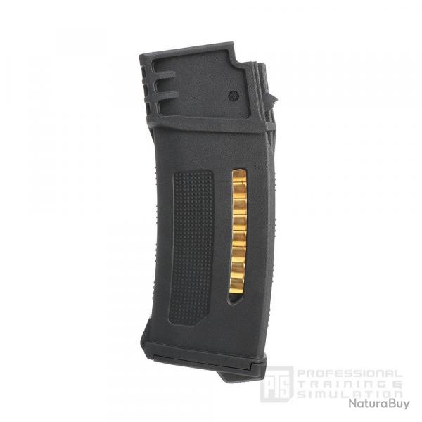 Chargeur EPM-G Mid-Cap 120 BBs pour G36 AEG - Noir - PTS