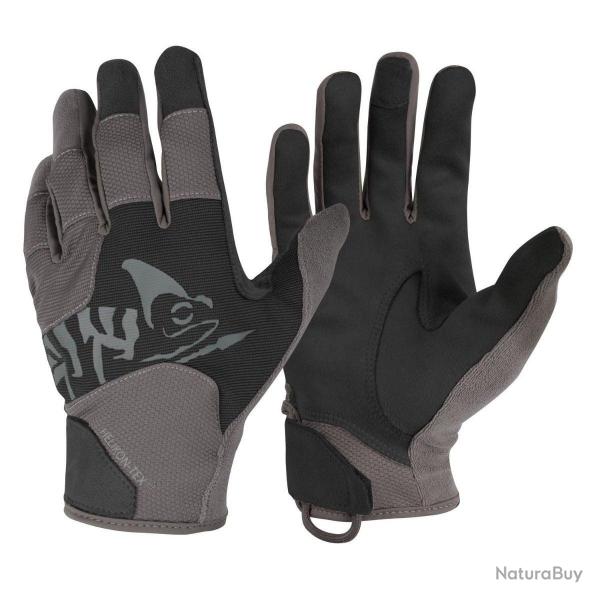 Gants tactiques All Round - M / Noir & Shadow Grey - Helikon Tex