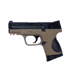Smith & Wesson M9C Spring - Tan & Noir - Cybergun