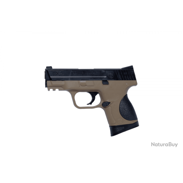 Smith & Wesson M9C Spring - Tan & Noir - Cybergun