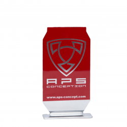 Cannette-cible avec logo APS - APS
