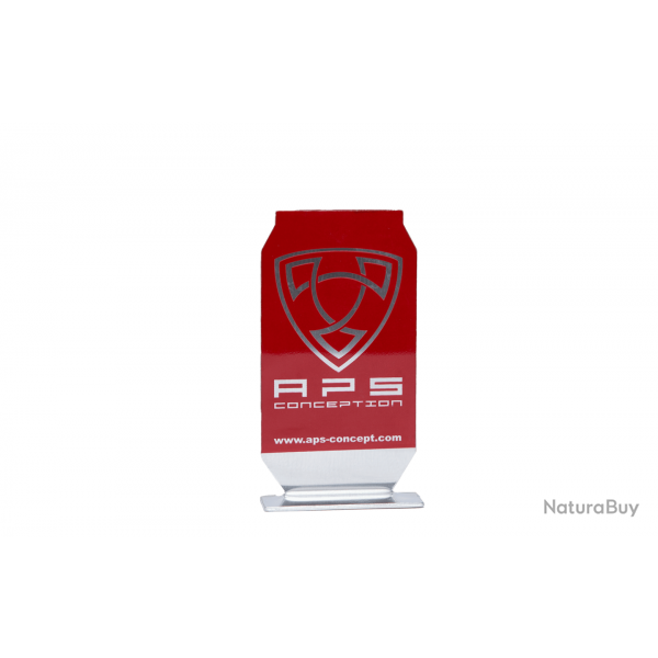 Cannette-cible avec logo APS - APS