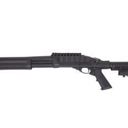 M870 MCS Court Spring avec porte-cartouches - Noir - Golden Eagle