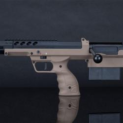 Desert Tech SRS A2/M2 Covert 16" - Gaucher / Dark Earth - Silverback