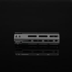 Garde-main court pour SRS A2 - Aluminium / Noir - Silverback