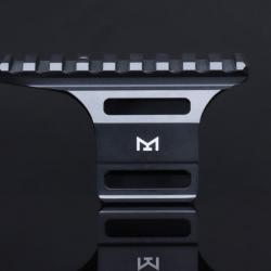 Rail avant court M-LOK pour TAC-41 - Aluminium / Noir - Silverback