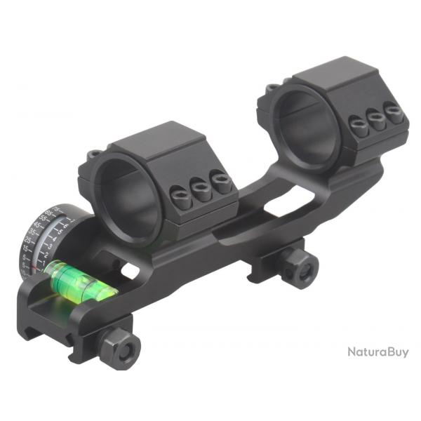 Anneaux de montage One Piece pour lunette 30mm - Noir - Vector Optics