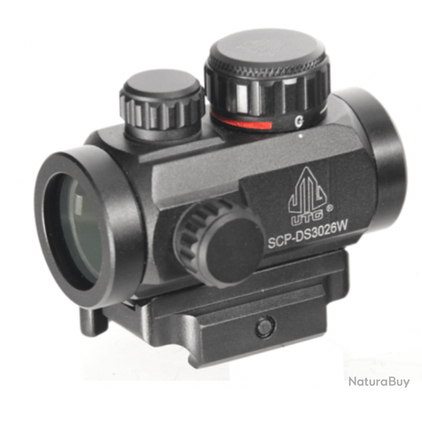 Viseur point rouge ITA CQB avec montage QD - 2.6" / Noir - UTG