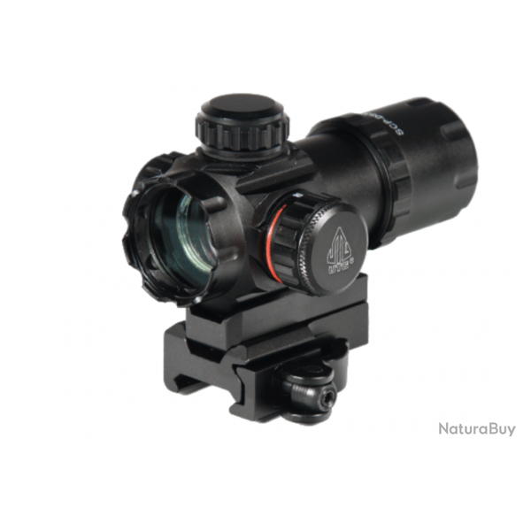 Viseur point rouge ITA CQB avec montage QD - 3.9" / Noir - UTG