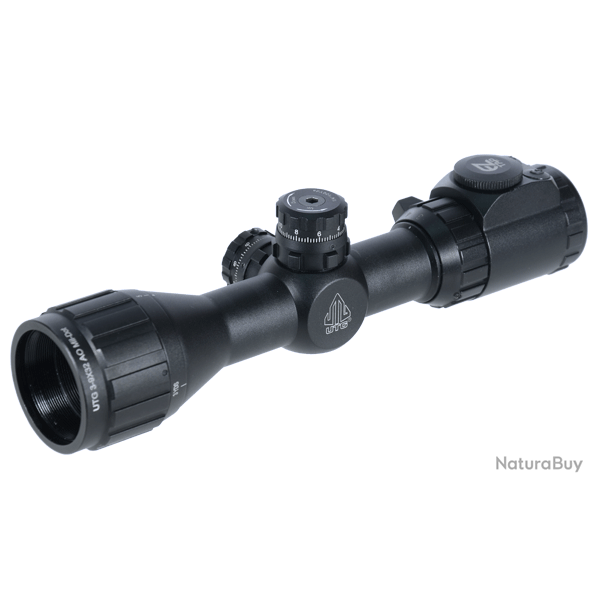 Lunette BugBuster 3-9X32 avec anneaux QD - Mil-dot - UTG