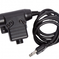 PTT type U94 - Connectique ICOM / Noir - WADSN