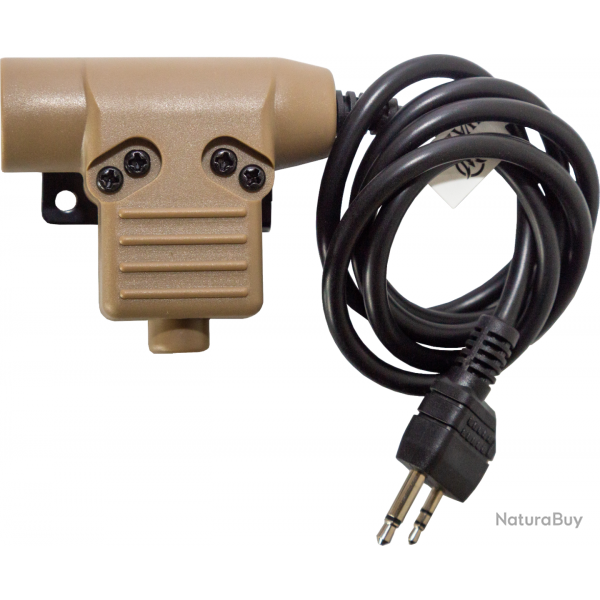 PTT type U94 - Connectique militaire / Dark Earth - WADSN