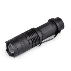 Mini Lampe Téléscopique - Aluminium / Noir - WADSN