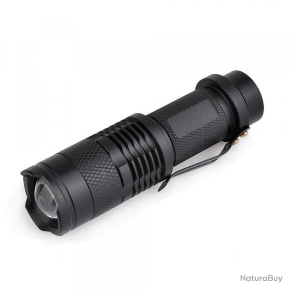 Mini Lampe Tlscopique - Aluminium / Noir - WADSN