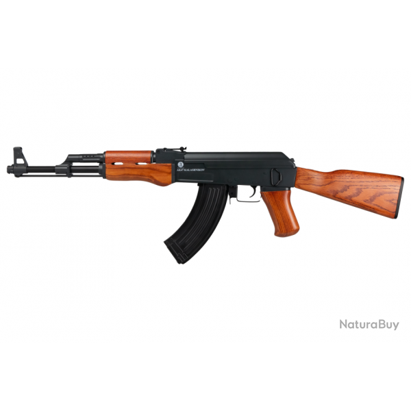 Kalashnikov AK-47 EBB AEG - Noir & Bois vritable - Cybergun/Cyma