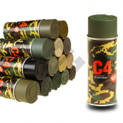 Bombe de peinture C4 Mil Grade - RAL6031 - Armamat