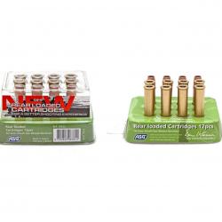 Set de 12 - Cartouches à chargement arrière pour Dan Wesson - ASG