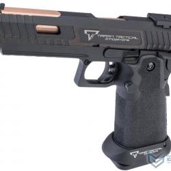 Taran Tactical Innovations 2011 Combat Master GBB CO2 avec canon Custom Island - Noir - EMG/Armorer 