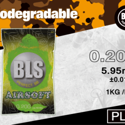 Sachet de billes BIO 0,20g - 1kg / Blanc - BLS