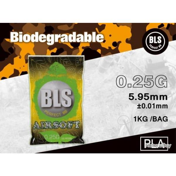 Sachet de billes BIO 0,25g - 1kg / Blanc - BLS